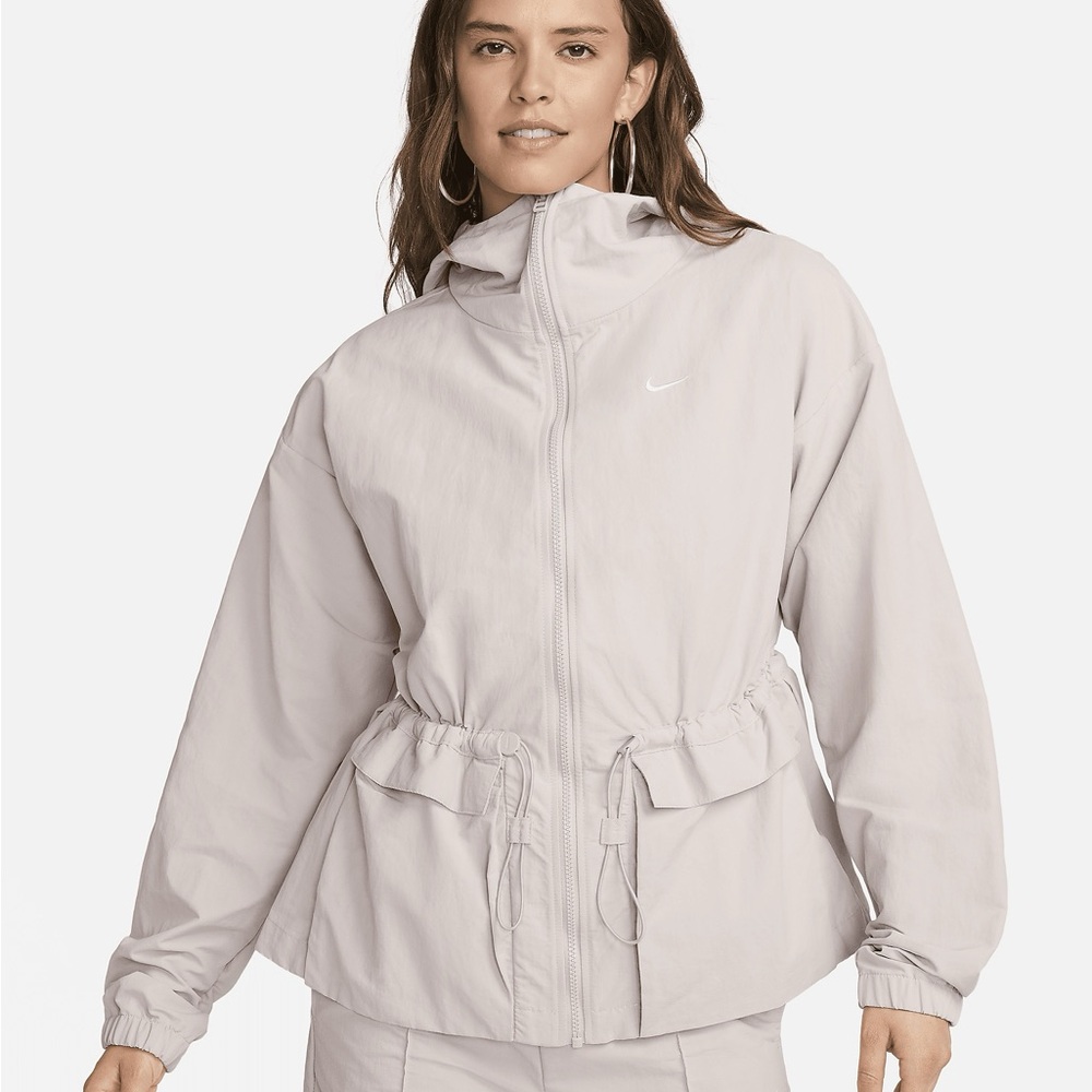 Nike Women's Sportswear Everything Mauve Hooded Jacket